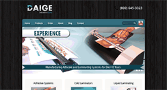 Desktop Screenshot of daige.com